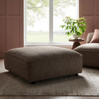 Modway Auren Lattice Bouclé Upholstered Ottoman