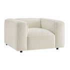 Modway Auren Lattice Bouclé Upholstered Accent Chair