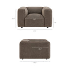 Modway Auren Lattice Bouclé Upholstered Accent Chair