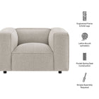 Modway Auren Lattice Bouclé Upholstered Accent Chair