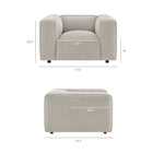 Modway Auren Lattice Bouclé Upholstered Accent Chair