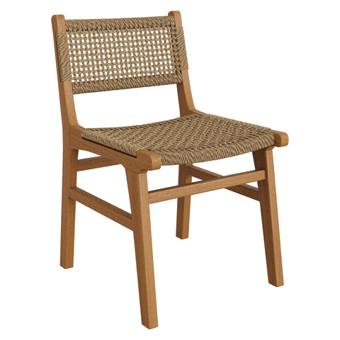 Modway Rowe Outdoor Patio Teak Wood Dining Chair