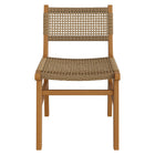 Modway Rowe Outdoor Patio Teak Wood Dining Chair