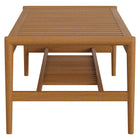 Modway Hayden 46 Inch Outdoor Patio Teak Wood Coffee Table