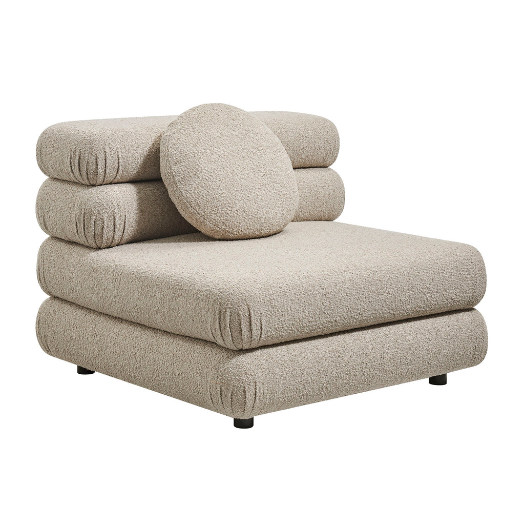 Modway Jubilee Upholstered Modular Armless Chair