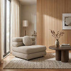 Modway Jubilee Upholstered Modular Armless Chair