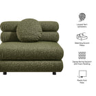 Modway Jubilee Upholstered Modular Armless Chair