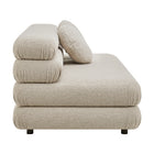 Modway Jubilee Upholstered Modular Armless Loveseat