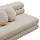 Modway Jubilee Upholstered Modular Armless Loveseat