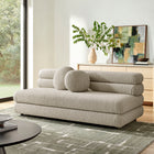 Modway Jubilee Upholstered Modular Armless Loveseat
