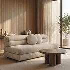 Modway Jubilee Upholstered Modular Armless Loveseat