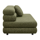 Modway Jubilee Upholstered Modular Armless Loveseat