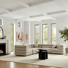 Modway Jubilee 5-Piece Upholstered Modular L-Shaped Sofa Set