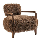 Modway Zinnia Faux Fur Accent Chair