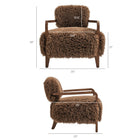 Modway Zinnia Faux Fur Accent Chair