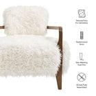 Modway Zinnia Faux Fur Accent Chair