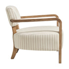Modway Zinnia Striped Fabric Upholstered Accent Chair