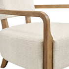 Modway Zinnia Linen Blend Accent Chair