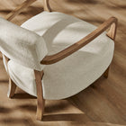 Modway Zinnia Linen Blend Accent Chair