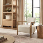 Modway Zinnia Linen Blend Accent Chair