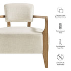 Modway Zinnia Linen Blend Accent Chair