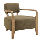 Modway Zinnia Linen Blend Accent Chair