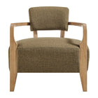 Modway Zinnia Linen Blend Accent Chair
