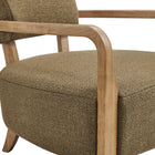 Modway Zinnia Linen Blend Accent Chair