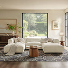 Modway Auren 5 Piece Lattice Bouclé Upholstered Modular Sectional - EEI-7722
