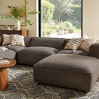 Modway Auren 5 Piece Lattice Bouclé Upholstered Modular Sectional - EEI-7722