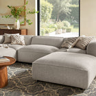 Modway Auren 5 Piece Lattice Bouclé Upholstered Modular Sectional - EEI-7722
