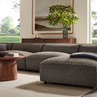 Modway Auren 5 Piece Lattice Bouclé Upholstered Modular Sectional - EEI-7722