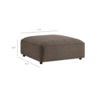 Modway Auren 5 Piece Lattice Bouclé Upholstered Modular Sectional - EEI-7722