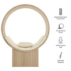 Modway Aperture Round Alcove Accent Chair