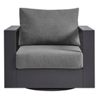 Modway Tahoe Outdoor Patio Powder-Coated Aluminum Swivel Armchair
