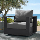 Modway Tahoe Outdoor Patio Powder-Coated Aluminum Swivel Armchair