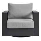 Modway Tahoe Outdoor Patio Powder-Coated Aluminum Swivel Armchair