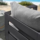Modway Tahoe Outdoor Patio Powder-Coated Aluminum Swivel Armchair