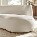 Modway Rialta Curved Right-Arm Performance Velvet Sectional Loveseat