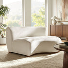 Modway Rialta Curved Right-Arm Performance Velvet Sectional Loveseat