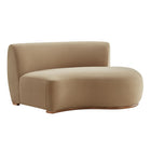 Modway Rialta Curved Right-Arm Performance Velvet Sectional Loveseat