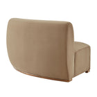Modway Rialta Curved Right-Arm Performance Velvet Sectional Loveseat