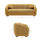 Modway Holland 85" Chenille Fabric Sofa