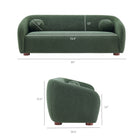 Modway Holland 85" Chenille Fabric Sofa