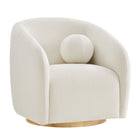 Modway Holland Swivel Chenille Fabric Armchair