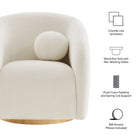 Modway Holland Swivel Chenille Fabric Armchair