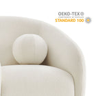 Modway Holland Swivel Chenille Fabric Armchair