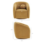 Modway Holland Swivel Chenille Fabric Armchair