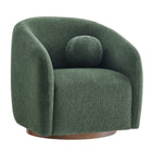 Modway Holland Swivel Chenille Fabric Armchair