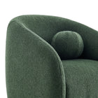 Modway Holland Swivel Chenille Fabric Armchair